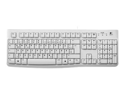 Logitech USB Keyboard K120 white retail