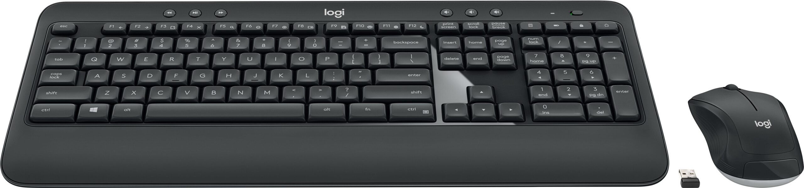 Logitech MK540 Advanced RF Wireless QWERTY US International Schwarz – Weiß (920-008685)