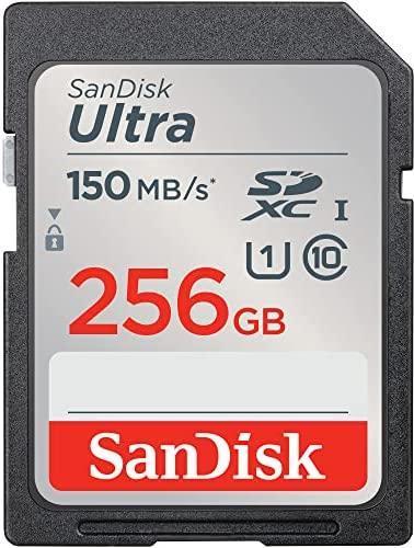 SanDisk Ultra 256 GB SDXC UHS-I Klasse 10 (SDSDUNC-256G-GN6IN)