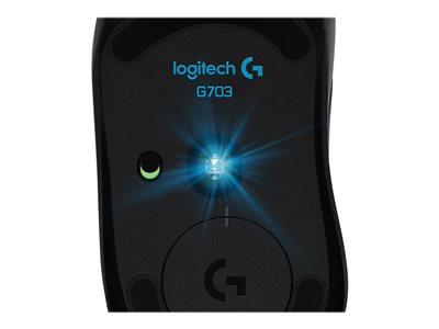 - Multimedia-Technik Gaming Maus wireless  - Logitech Gaming Maus G703 Hero schwarz retail