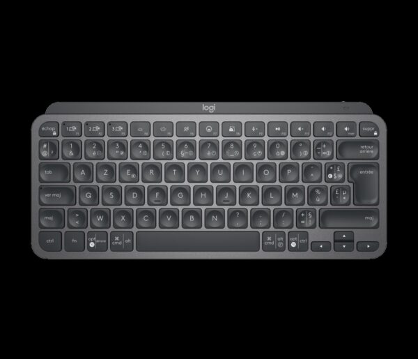 Kurzinfo: Logitech MX Keys Mini for Business - Tastatur - hinterleuchtet - kabellos - Bluetooth LE - AZERTY - Französisch - Graphite Gruppe Tastaturen Hersteller Logitech Hersteller Art. Nr. 920-010599 EAN/UPC 5099206101364 Produktbeschreibung: Logitech MX Keys Mini for Business - Tastatur - AZERTY - Französisch - Graphite Gerätetyp Tastatur Hintergrundbeleuchtet Ja Schnittstelle Bluetooth LE Kabelloser Empfänger Logitech Logi Bolt USB-Receiver Anschlusstechnik Kabellos Lokalisierung und Layout AZERTY Französisch Tastenanzahl 79 Tastaturkurzbefehl-Funktion Stummtaste