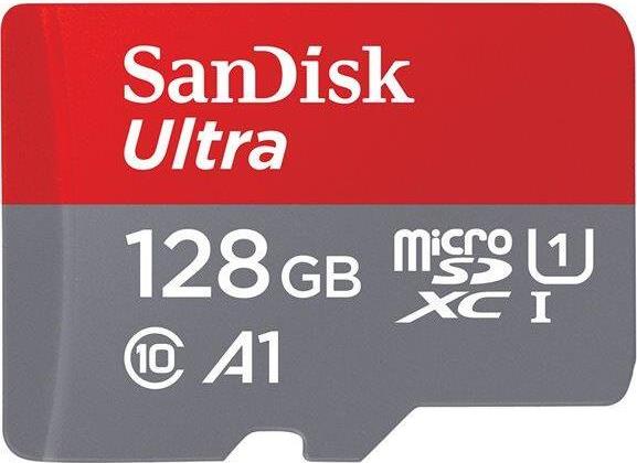 128GB Ultra microSDXC+SD Adapter – Extended Capacity SD (MicroSDHC) (SDSQUA4-128G-GN6MA)