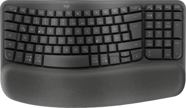 Hauptmerkmale rn rn Tastatur rn Empfohlene Nutzung Büro rn Geräteschnittstelle RF Wireless + Bluetooth rn Tastatur-Switch Membran Key Switch rn Tastaturaufbau QWERTZ rn Tastatursprache Deutsch rn Eingabegerät Nein rn Tastatur Formfaktor Volle Größe (100%) rn Numerisches Keypad Ja rn Material der Tastenkappen Acrylnitril-Butadien-Styrol (ABS) rn Lebensdauer der Tastaturtasten 10 Millionen Zeichen rn Tastatur-Tastenprofil Niedriges Profil rn Unterstützung mehrerer Geräte Ja rn Schlüsselfahrtstrecke 2