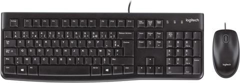 Logitech Desktop MK120 – Tastatur-und-Maus-Set – USB – Belgien