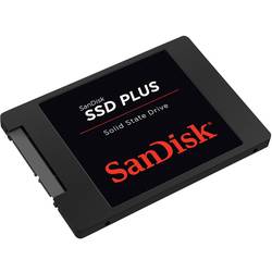 SanDisk SSD PLUS 480 GB Interne SATA SSD 6.35 cm (2.5 Zoll) SATA 6 Gb/s Retail SDSSDA-480G-G26