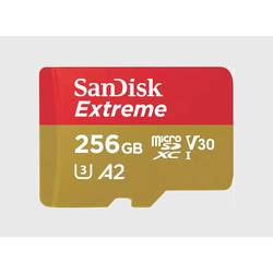 SanDisk Extreme microSDXC-Karte 256 GB Class 10