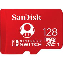 PEICHERKARTE FÜR DIE NINTENDO SWITCH™ Die offiziell lizenzierte SanDisk microSDXC-Karte für die Nintendo Switch ist ein zuverlässiger