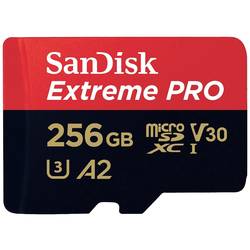 SanDisk Extreme PRO microSDXC-Karte  256 GB Class 10