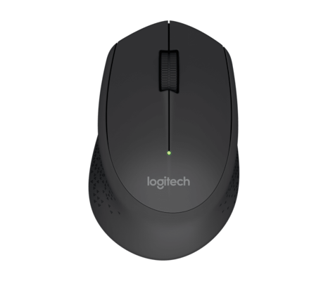 Logitech M280 Wireless Mouse, schwarz, USB-Nano Empfänger, 1000 DPI Auflösung