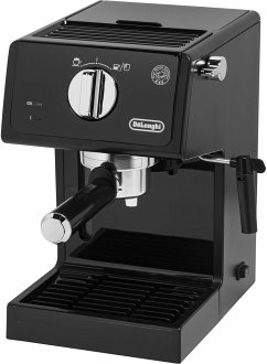 DeLonghi ECP31.21 Espresso-SiebträgerTraditioneller Siebträger ECP31.21 mit umfangreicher AusstattungProduktmerkmale:Thermoblock-HeizsystemProfessioneller Siebträgerhalter mit Aluminium-FinishTransparenter