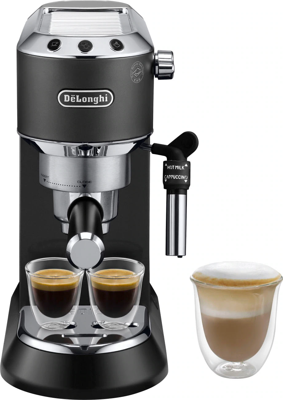 De’Longhi Espressomaschine »Dedica Style EC 685.B«, Siebträger, 1350 Watt, 15 Bar