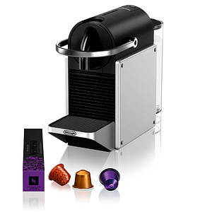 DeLonghi Nespresso Pixie EN 127.S Kapselmaschine silber