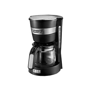 Mit der DeLonghi ICM 14011.BK Kaffeemaschine schwarz