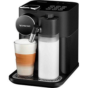 Für besonders Eilige ein echter Zugewinn bei der Kaffeezubereitung: die DeLonghi Granlattissima EN 640.B Kapselmaschine schwarzIhr liebster Morgenkaffee in Sekundenschnelle – die DeLonghi Granlattissima EN 640.B Kapselmaschine schwarz machts möglich. Dank simpler Handhabung liefert sie Ihnen aufgrund der großen Vielfalt an erhältlichen Kapseln verschiedenste Kaffeevariationen und eignet sich besonders gut für den Einsatz in Bereichen