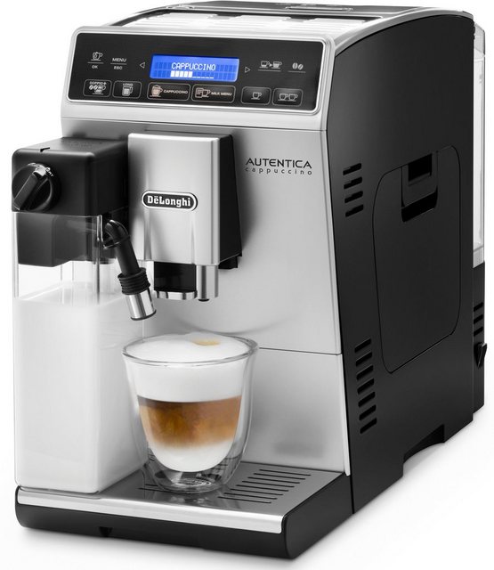 De’Longhi Kaffeevollautomat Autentica Cappuccino ETAM 29.660.SB, nur 19,5 cm breit, LatteCrema Milchsystem