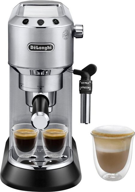 De’Longhi Espressomaschine Dedica Style EC 685.M, Siebträger, 1350 Watt, 15 Bar