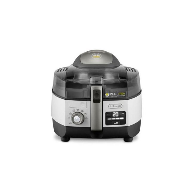 De’Longhi Fritteuse FH 1396/1 Extra Chef Plus Fritteuse, 1400 W, Exzellente Kochergebnisse. Speisen sind knusprig und saftig