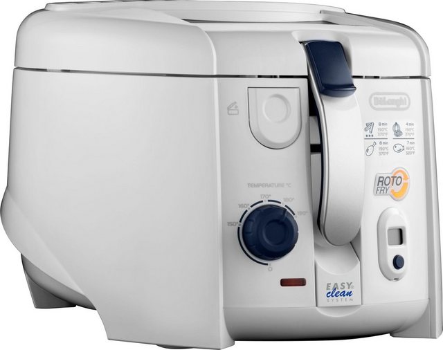 De’Longhi Rotofritteuse F 28313.W, 1800 W, Fassungsvermögen 1 kg