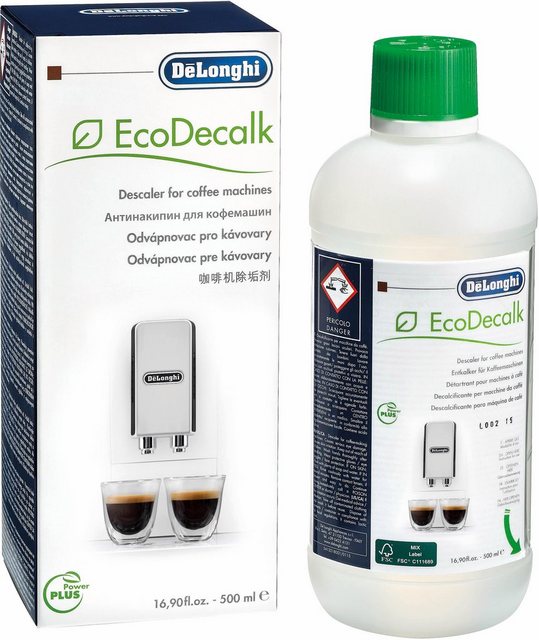 De’Longhi SER3018 EcoDecalk Entkalker (Kalklöser für Kaffeevollautomat und Espressomaschine)