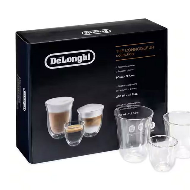 De’Longhi Christbaumständer DLSC302 Fancy Collection Thermogläserset