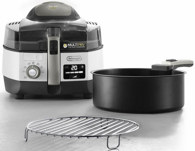 De’Longhi Heißluftfritteuse MultiFry EXTRA CHEF PLUS FH1396, 2400 W, Multicooker, auch zum Brotbacken, Fassungsvermögen 1,7 kg