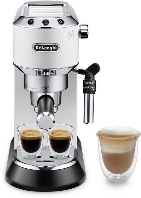 De’Longhi Espressomaschine Dedica Style EC 685.W, Siebträger, 1350 Watt, 15 Bar