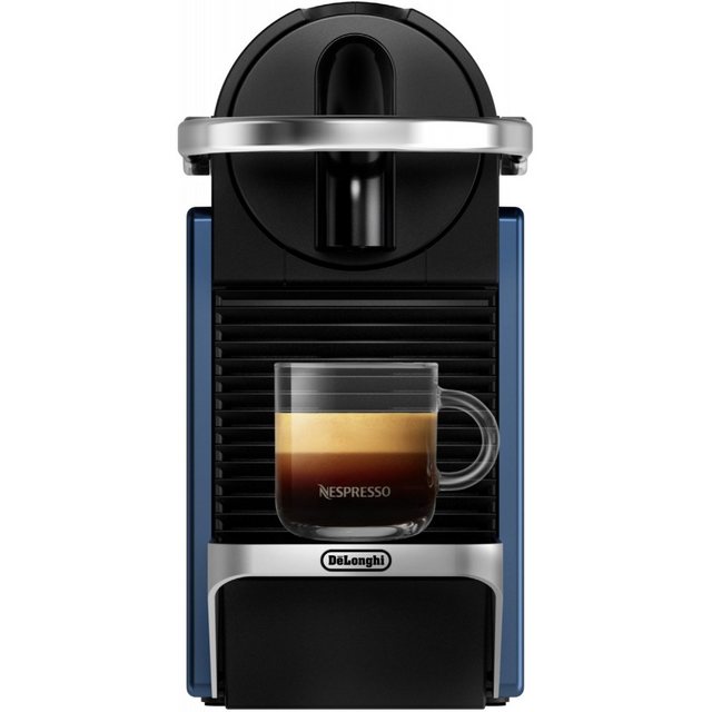 De’Longhi Kapsel-/Kaffeepadmaschine DeLonghi EN 127.BL Nespresso Pixie Kapselautomat, Nespresso Kaffeemaschine, Schnelles Aufheizsystem