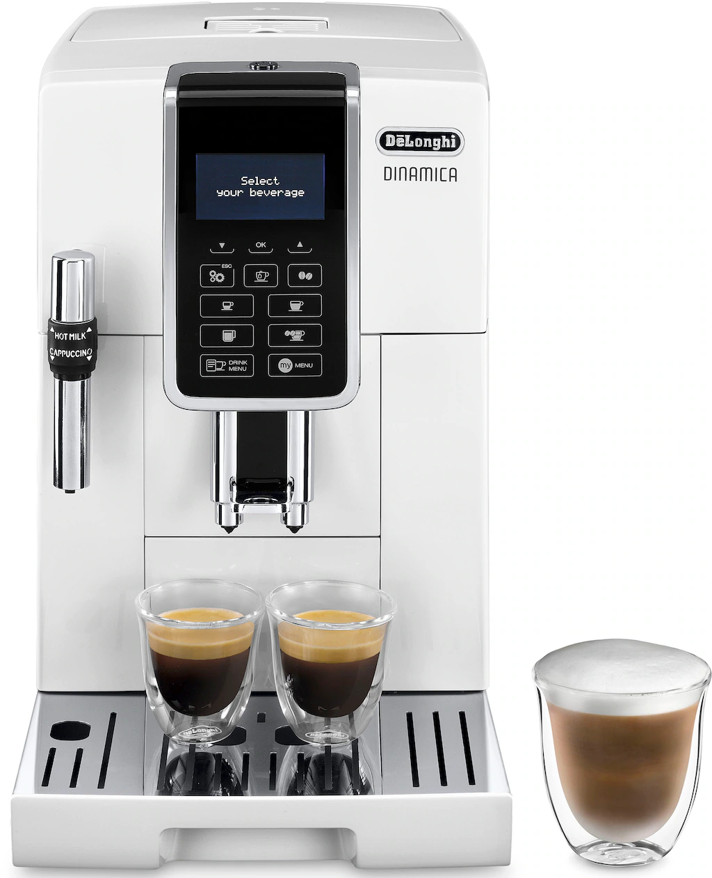 Dinamica ist die neue Kaffeevollautomaten-Serie von DeLonghi