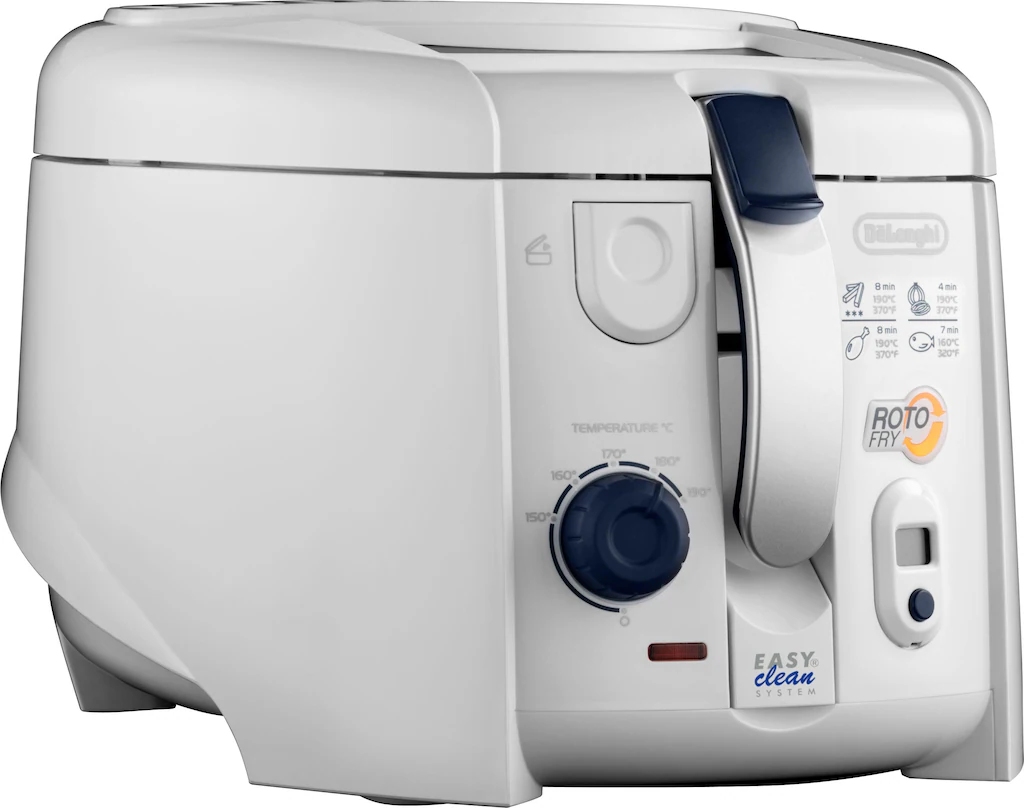 DeLonghi Rotofritteuse „F 28313.W“, 1800 W, Fassungsvermögen 1,1 l, Fassungsvermögen 1 kg