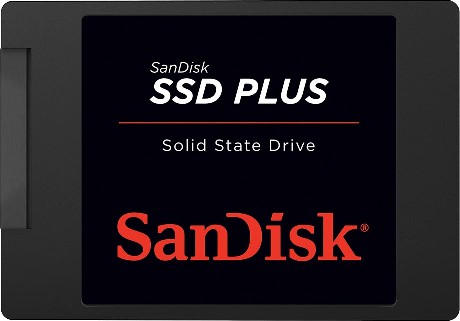 Sandisk interne SSD »PLUS«, Anschluss SATA III