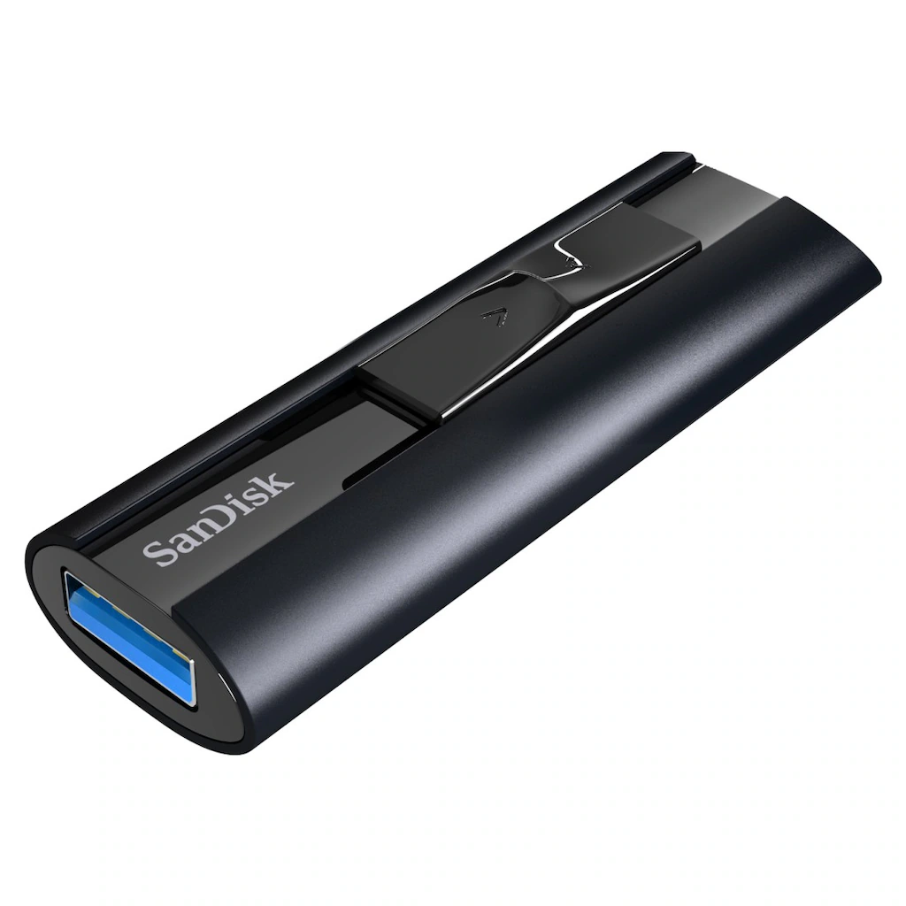 Sandisk USB-Stick »Cruzer Extreme Pro 512GB, USB 3.2, 420MB/s«, (Lesegeschwindigkeit 420 MB/s)