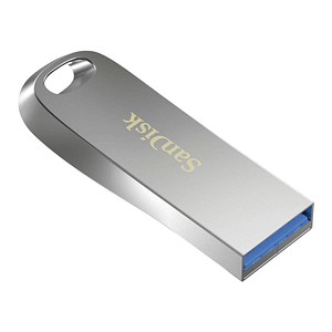 SanDisk USB-Stick Ultra Luxe silber 64 GB