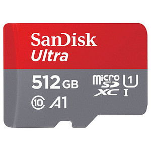 Leistungsstarker Speicherplatz – SanDisk microSDXC Ultra SpeicherkarteMit der SanDisk microSDXC Ultra holen Sie sich die Leistungsklasse A1 der Speicherkarten zu sich nach Hause. Mit ganzen 150 MB/Sek. Lesegeschwindigkeit und UHS-I Geschwindigkeitsstandard ist sie die ideale Wahl