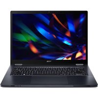 Acer TravelMate TMP414RN-53-TCO-76AS Hybrid (2-in-1) 35,6 cm (14) Touchscreen WUXGA Intel® Core i7 i7-1355U 16 GB DDR4-SDRAM 512 GB SSD Wi-Fi 6E (802.11ax) Windows 11 Pro Blau (NX.B3ZEG.002)