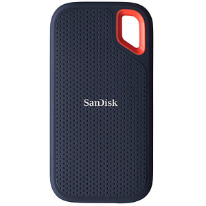 SanDisk Extreme Portable SSD V2 1 TB externe SSD-Festplatte schwarz, orange