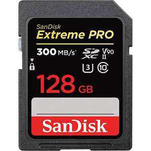 SanDisk Speicherkarte SDXC-Card Extreme Pro 128 GB