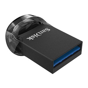 Für den platzsparenden EinsatzDer SanDisk USB-Stick Ultra Fit eignet sich dank seiner kompakten Maße von nur 1