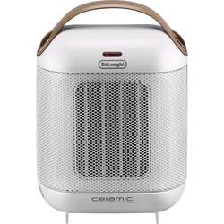 DeLonghi HFX30C18.IW Keramik-Heizlüfter HFX30C18.IW  55 m² WeißHeizlüfter HFX30C18.IWKeramik TechnologieFrostschutzfunktion2 HeizstufenAusstattung: Sicherheitsthermostat (°C)FrostschutzfunktionKeramik TechnologieDoppelte IsolierungGriffMax. Heizleistung (W): 1800Min. Heizleistung (W): 900KontrolllampeRaumthermostatSommerventilationTechnische Daten: Anzahl Schaltstufen: 2 · Betriebsspannung: 230 V · Geeignet für Räume bis max.: 55 m² · Gewicht: 1.3 kg · Herstellerfarbe: Weiß · Leistung: 1800 W · Produktabmessung